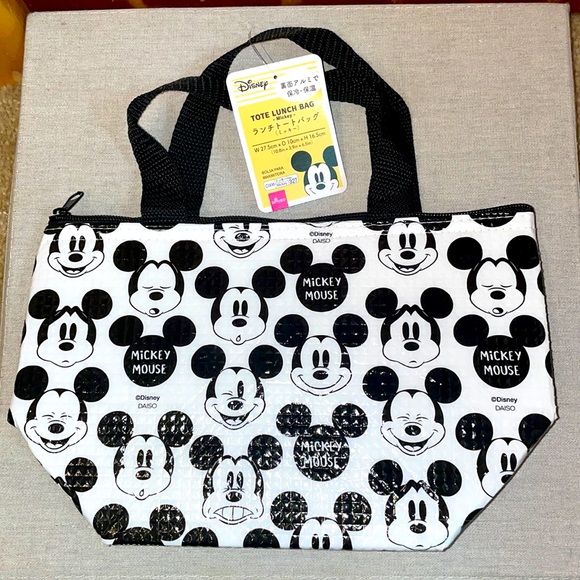 Disney Mickey Tote Insulated Lunch Bag